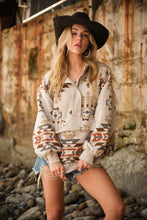 Load image into Gallery viewer, Aztec Western Pullover