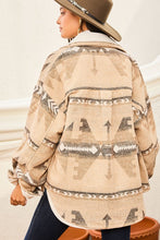 Load image into Gallery viewer, Oversized Aztec Button Down