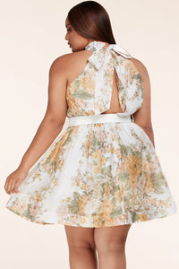 Azure Midi Dress