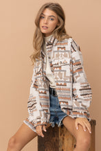 Load image into Gallery viewer, Loose Fit Aztec Shacket