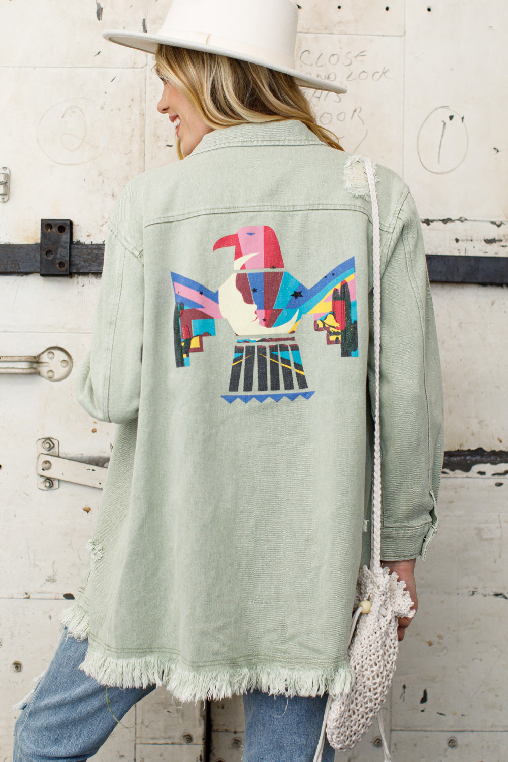 Oversized Eagle Jacket