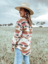 Load image into Gallery viewer, Loose Fit Aztec Shacket