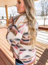 Load image into Gallery viewer, Loose Fit Aztec Shacket