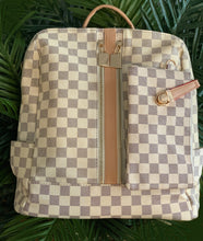 Load image into Gallery viewer, Checkered Backpack Set