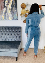 Load image into Gallery viewer, Denim Jumpsuit - abelle-apparel