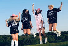 Load image into Gallery viewer, Preorder Ships 2/12 Team Bride Sequin Tunic